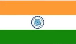 Historical India Flag 1947